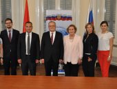 سفير موسكو يلتقي أعضاء المنظمات العامة لمواطني روسيا المقيمين بمصر