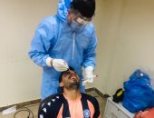 أسوان يجري مسحة كورونا استعداداً لمواجهة نادي مصر .. صور