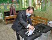 النائب العام المستشار حمادة الصاوى يُدلي بصوته في انتخابات مجلس الشيوخ