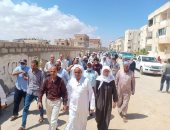 مشاركة فعالة لأهالى الشيخ زويد فى انتخابات مجلس الشيوخ.. صور