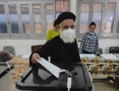 وكيل البطريركية بالإسكندرية يدلى بصوته فى انتخابات الشيوخ