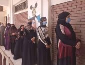 محافظ الغربية يتابع توافد الناخبين على لجان انتخابات مجلس الشيوخ