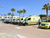 صور.. 97 سيارة إسعاف تشارك فى انتخابات مجلس الشيوخ بالإسماعيلية
