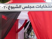 صور.. مطهرات وإجراءات احترازية فى استقبال المشاركين بانتخابات الشيوخ