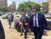 وزير القوى العاملة يدلى بصوته فى انتخابات مجلس الشيوخ بدائرة مدينة نصر.. صور