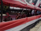 فيديو..النساء يتصدرن المشهد وعلم مصر يزين لجنة إنصاف سراى الثانوية بنات بالزيتون