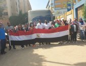 الشباب يتصدرون المشهد بمحيط لجان انتخابات الشيوخ بحدائق الأهرام بالجيزة