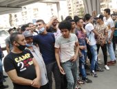 فيديو وصور.. إقبال الشباب على لجنة الجامعة العمالية بمدينة نصر