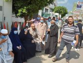 إقبال كبير من كبار السن على اللجان الانتخابية بدمياط.. صور