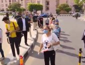 تزايد أعداد المواطنين للتصويت بانتخابات مجلس الشيوخ في لجان الرحاب..فيديو