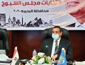 محافظ البحيرة يترأس غرفة عمليات انتخابات مجلس الشيوخ: كل اللجان تمام (صور)