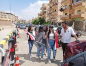 "جميلات زايد" يحفزن المواطنين على التصويت في انتخابات الشيوخ.. صور