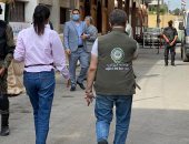 صور : مراقبون دوليون يتفقدون لجنة انتخابات فاطمة الزهراء بالإسماعيلية