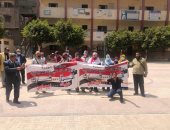 مدراء مدارس بالجيزة ينظمون حملة "خليك إيجابي.. انزل شارك"