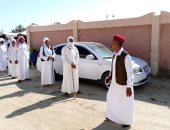 أهالى سيوة يدلون بأصواتهم وسط إجراءات التباعد الاجتماعى وارتداء الكمامات