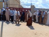 طوابير على لجان الانتخابات بمدينة الشيخ زويد في شمال سيناء.. فيديو وصور