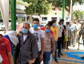 الشباب يتصدرن المشهد الانتخابى بلجنة جمال عبد الناصر بالدقى.. صور