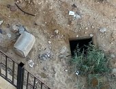 أهالى مدينة العاشر من رمضان يشكون من بلوعة بدون غطاء