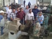 رئيس "مياه القناة" يتفقد إحلال وتجديد محطة مياه فايد بالإسماعيلية.. صور