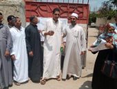 العاملون بأوقاف فاقوس بالشرقية: المشاركة فى الانتخابات واجب وطنى.. صور