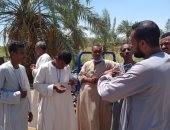 أهالى قرية العديسات يواصلون التوافد على لجان انتخابات الشيوخ بالأقصر