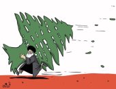 كاريكاتير صحيفة إماراتية.. حزب الله يسرق خيرات لبنان