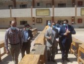 صور.. محافظ بنى سويف ونائباه يواصلون متابعتهم لانتخابات مجلس الشيوخ