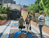 مسنة 80 عاما تدلى بصوتها فى انتخابات الشيوخ بالدقى: عايزين كلنا نقف جنب مصر