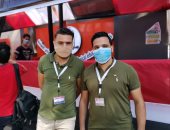 التزام ناخبى لجنة كلية التربية الرياضية بالزمالك بارتداء الكمامة ومسافة آمنة