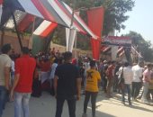 طوابير الناخبين أمام لجان دار السلام باليوم الثانى لانتخابات الشيوخ.. صور 