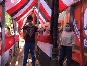 فيديو.. توافد المواطنين على لجان انتخابات الشيوخ بالزمالك ومصر الجديدة