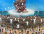 فنانة لبنانية تصف انفجار بيروت بـ لوحة.. وبيعها لـ صالح المتضررين