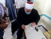 شيخ الطريقة الهاشمية عقب التصويت فى انتخابات الشيوخ: مصر تشهد تكاملا فى مؤسساتها