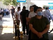 بوابات تعقيم بلجان انتخابات الشيوخ فى الشروق 