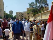 احتشاد الناخبين أمام لجان مدرسة محمود أبو العز بالسيدة زينب..فيديو وصور