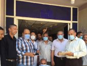 خروج 270 متعافيا من كورونا بمستشفى الصدر بقنا.. صور