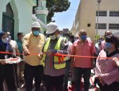 صور.. محافظ أسيوط يفتتح تجديد محطة رفع الصرف الصحى بحى غرب بـ20 مليون جنيه