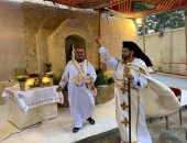نائب بطريرك الكاثوليك يتفقد كنيسة عذراء السجود فى شبرا