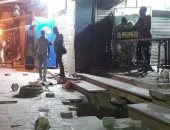 رئيس مدينة أسوان: الهبوط الأرضى بمدخل السوق السياحى ناتج عن كسر ماسورة