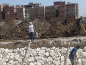محافظ المنوفية: تطوير وتبطين 1000 متر بترعة شمنديل بقويسنا.. صور