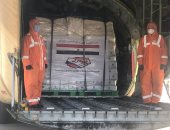 بالفيديو والصور.. الهلال الأحمر المصرى يدعم الصليب الأحمر اللبنانى