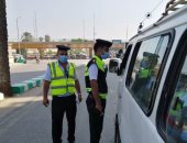 محافظ الشرقية: تغريم 59 سائقا لعدم الإلتزام بإرتداء الكمامة الواقية