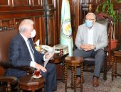 وزير الزراعة ومحافظ جنوب سيناء يبحثان آليات زيادة التنمية الزراعية بالمحافظة 