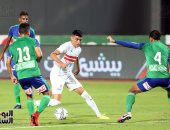 الزمالك والمقاصة 0 / 0 فى شوط اول مثير 