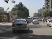 فيديو.. سيولة مرورية فى اتجاهى شارع أحمد عرابى بمنطقة المهندسين