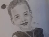 "شيماء" من الشيخ زايد تشارك "صحافة المواطن" موهبتها بالرسم