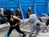 كر وفر بين الشرطة ومتظاهرات فى العاصمة المكسيكية