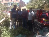 ضبط أعمال بناء مخالف والتحقيق فى تغيب عاملين بالوحدات الخدمية ببنى سويف