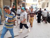 صور.. وقف أعمال إنشائية مخالفة بمحلات تجارية بالمنتزه شرق الإسكندرية