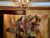 "تامر" يشارك "صحافة المواطن" موهبته بالرسم على الجدارن بألوان ونقوش مميزة